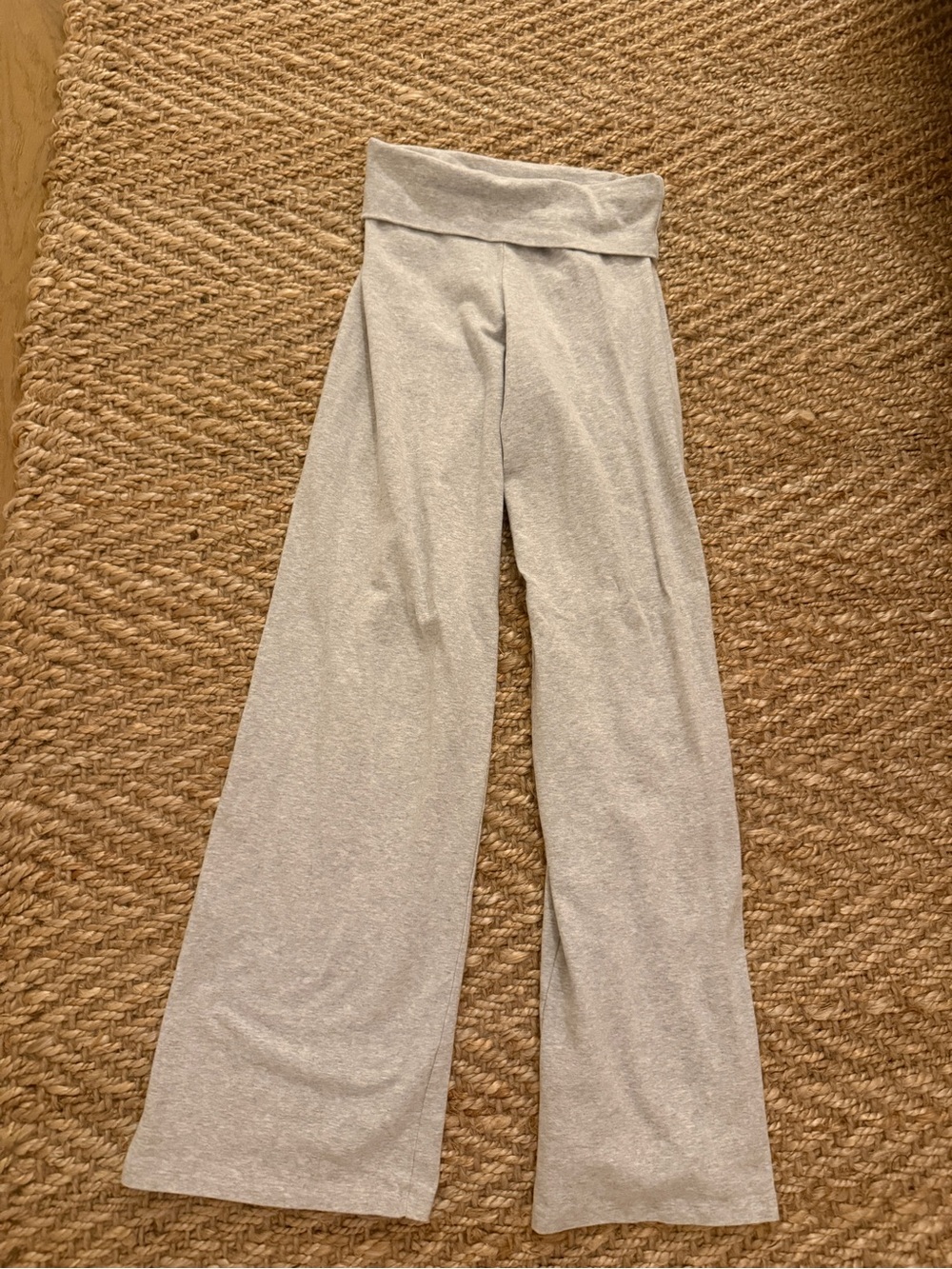 Brandy Melville fold over wide leg pants